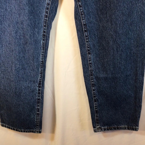Wrangler vintage bare back jeans women’s size 20W blue relaxed fit western - Picture 4 of 8